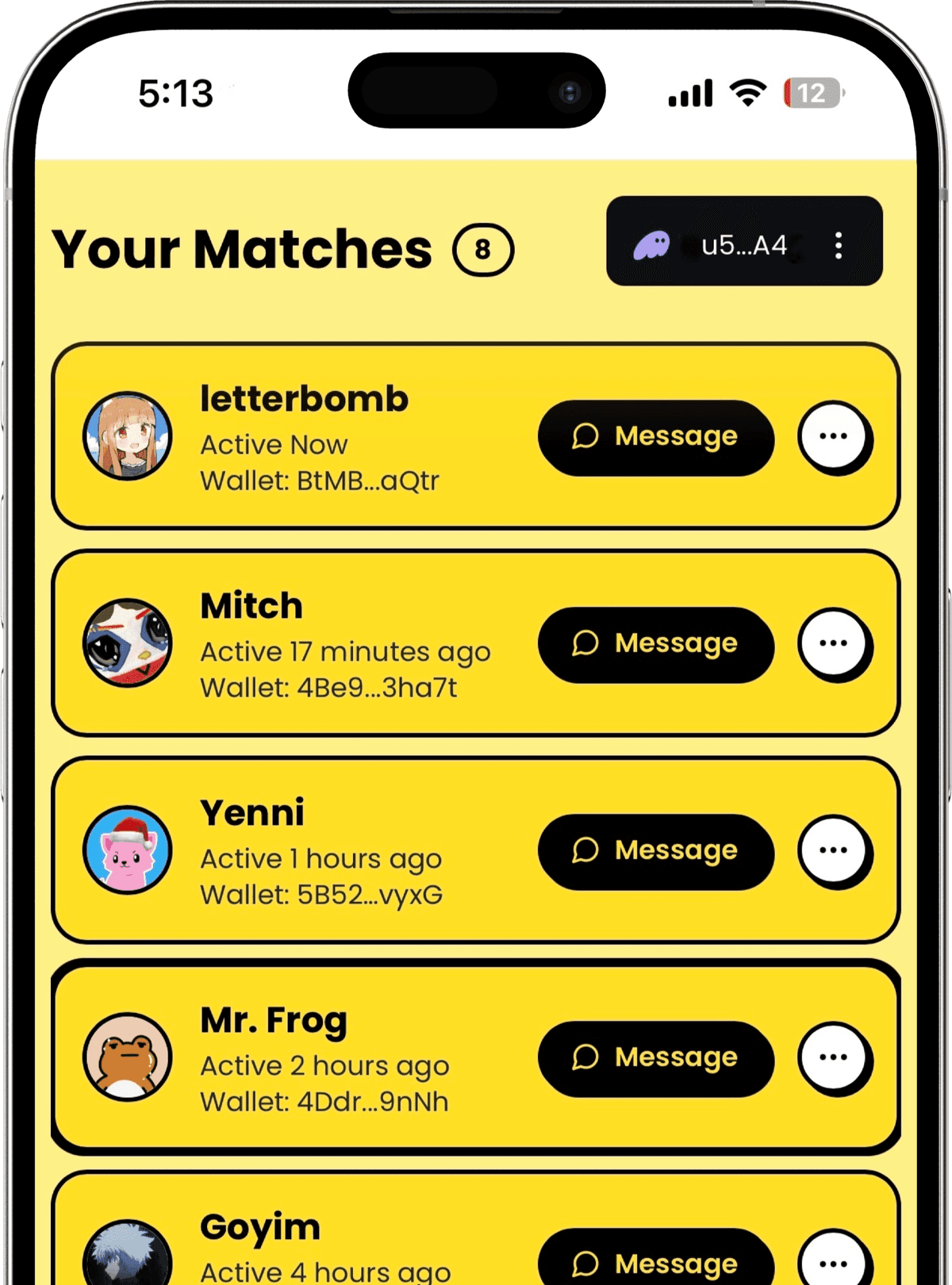 App mockup